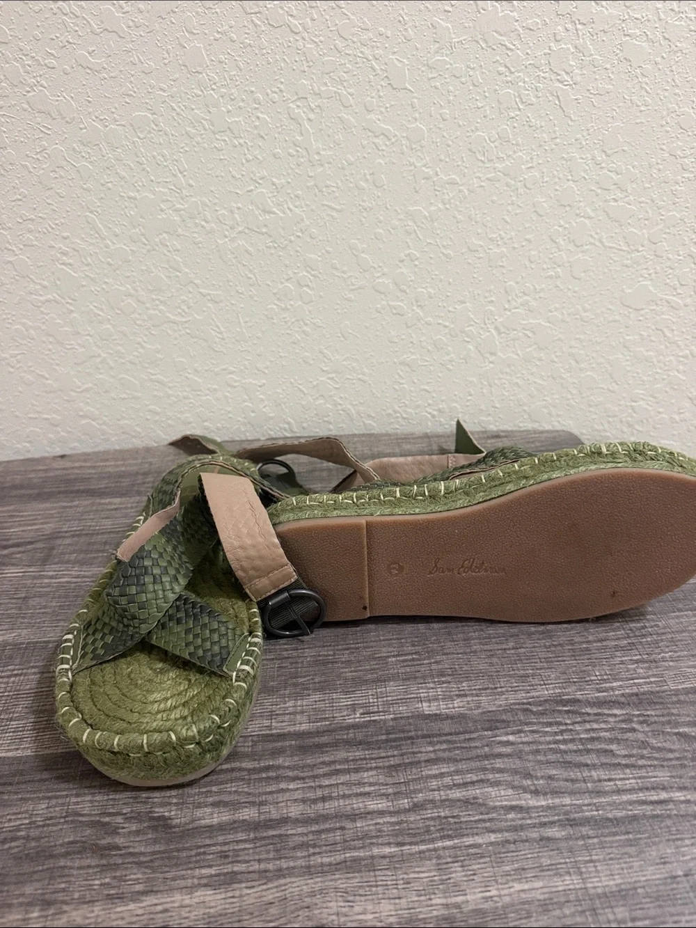 Women Green Sandals